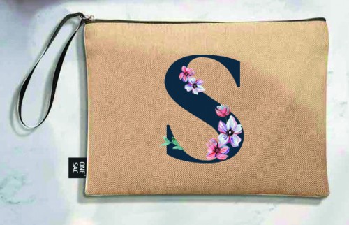 Sac à main Lettre F (Modèles variés) (25 × 18 × 1 cm)